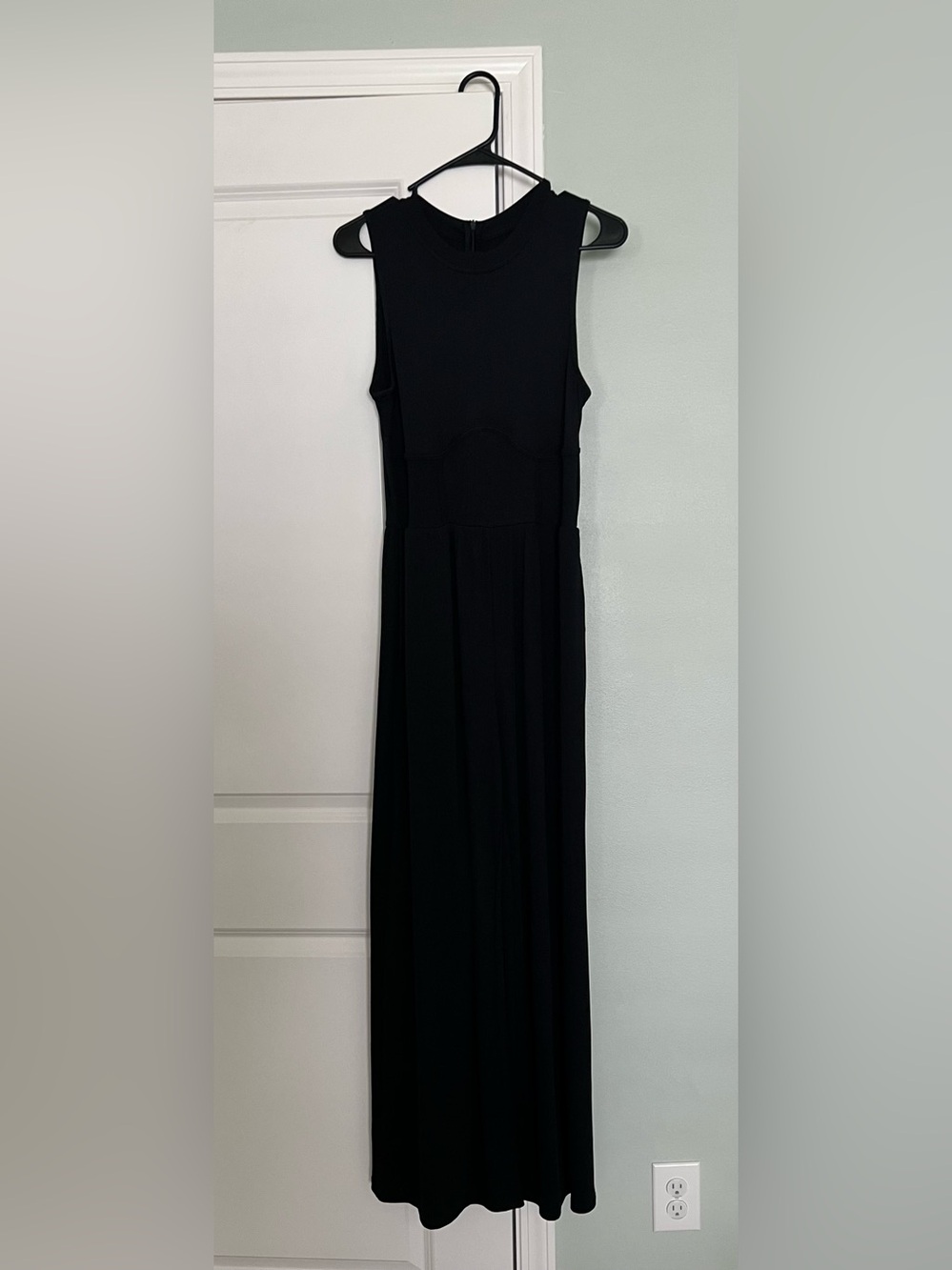 Cider Black Sleeveless jumpsuit